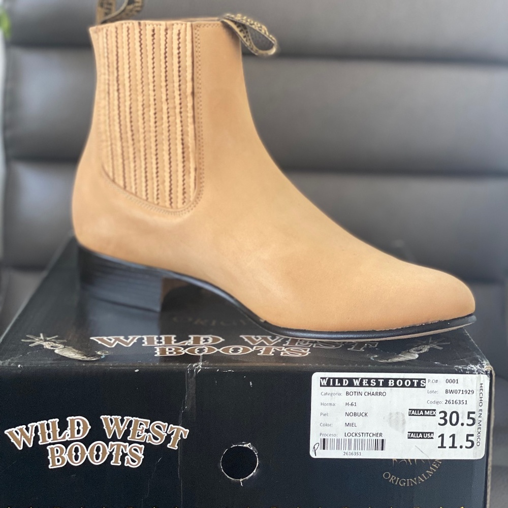 botines charros